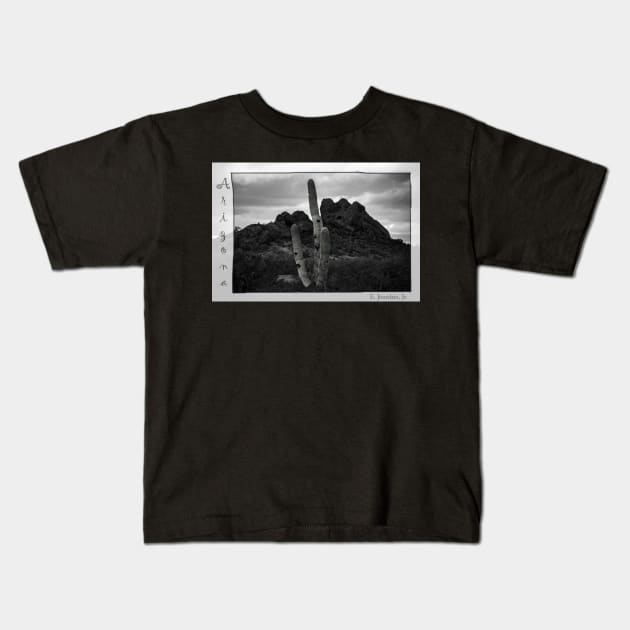 Arizona Polaroid Kids T-Shirt by ejourdainjr